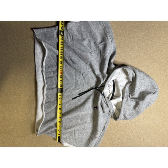 Under Armour Hoodie Dwayne The Rock Johnson Crop Top Size Large Womens - Picture 3 of 7